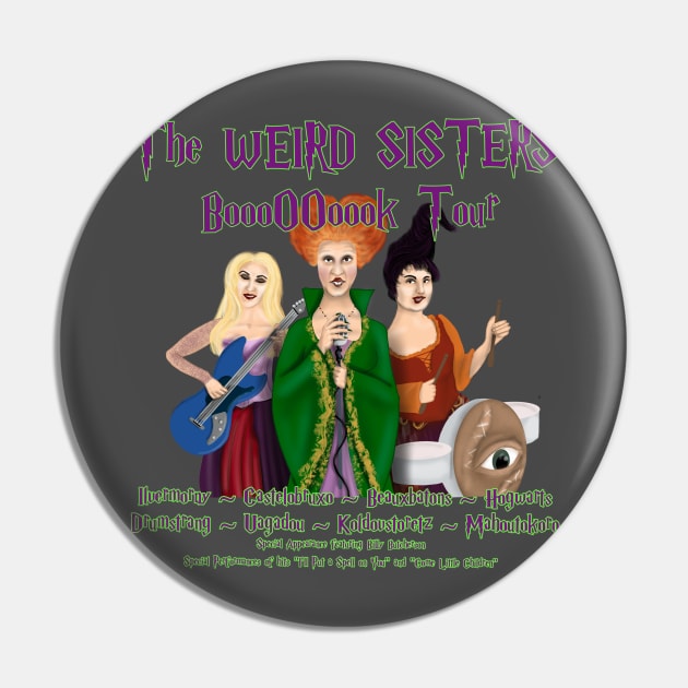 The Weird Sisters Pin by KataMartArt