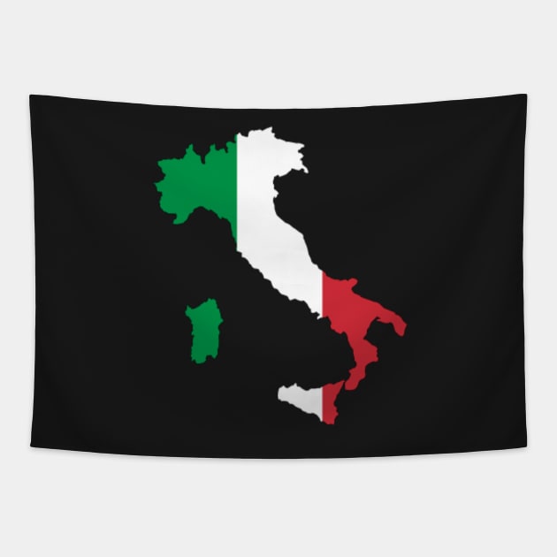 Flag of Italy Tapestry by Flippin' Sweet Gear