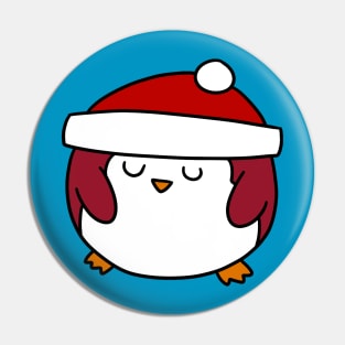 Fat Round Penguin Pin