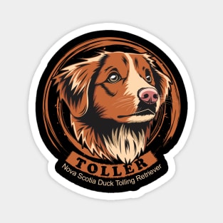 Toller Nova Scotia Duck Tolling Retriever Magnet