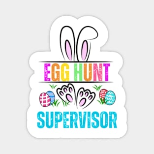 Egg-Hunt-Supervisor Magnet