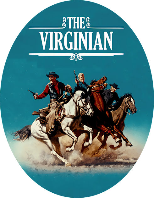 The Virginian - 60s/70s Tv Western Kids T-Shirt by wildzerouk