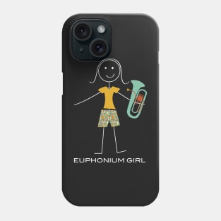 Funny Womens Euphonium Design Phone Case