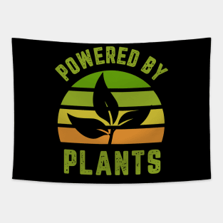 Powered by Plants Vegan Vintage Tapestry