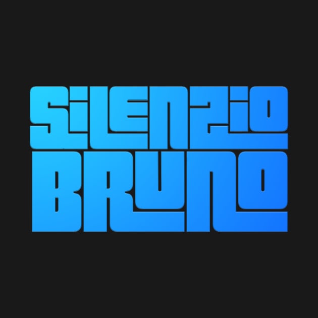 Silenzio Bruno - Ocean Blue by TSHIRT PLACE