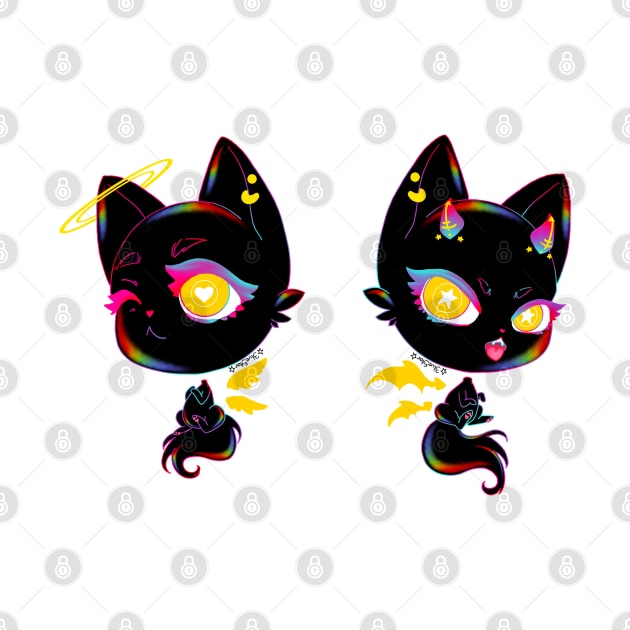 Witches Favorite Black Cats by 3lue5tar