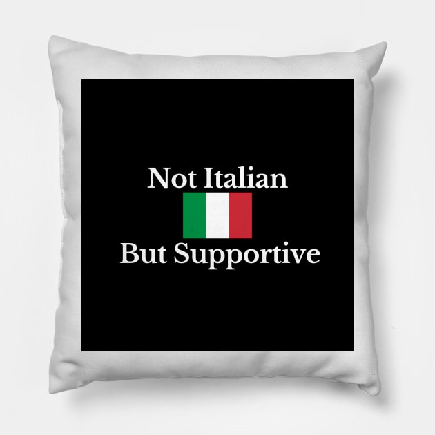 Not Italian But Supportive Pillow by Alsprey31_designmarket