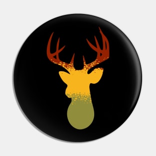 Ombre deer Pin