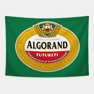 Algorand Beer Label Tapestry