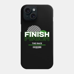 Finish the Race -  2 Timothy 4:7 Phone Case