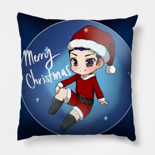 Boy in Ornament Pillow