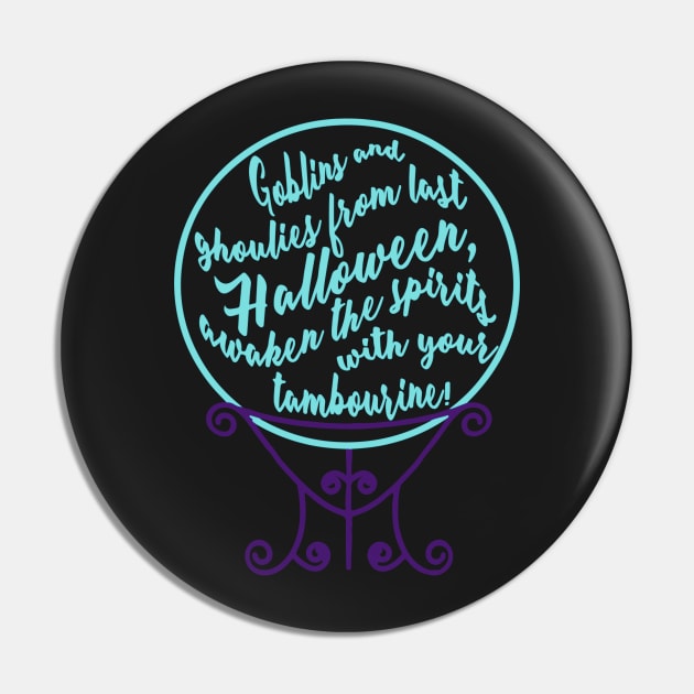 Madame Leota Inspired Crystal Ball Version 2 Pin by tmiranda85