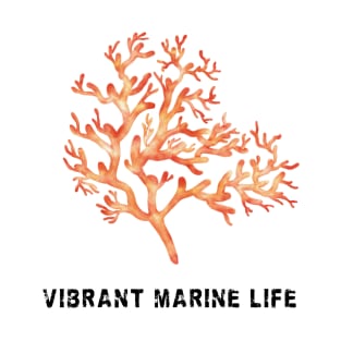 Vibrant Marine Life, Sea Life, Summer Vibes T-Shirt