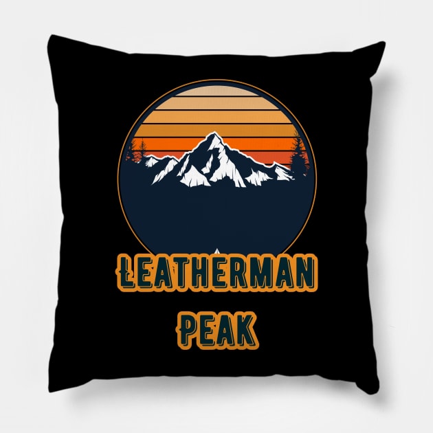 Leatherman Peak Pillow by Canada Cities