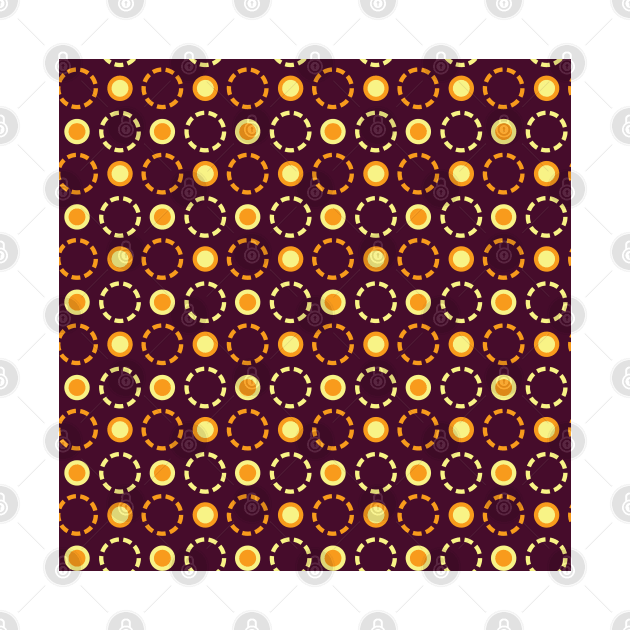 Circle Seamless Pattern 049#001 by jeeneecraftz