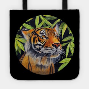 Tiger in the jungle Tote