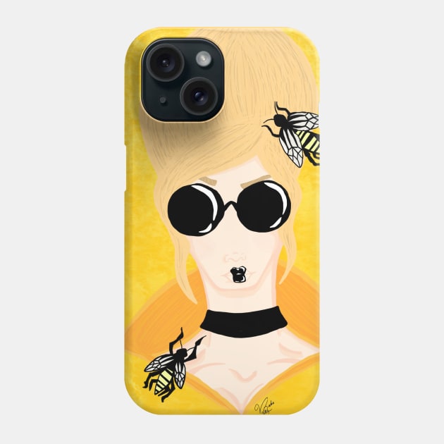 Queen Bee Phone Case by ArtByVictoria26