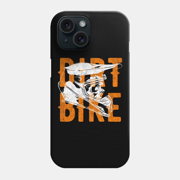 Skull - dirt bike Phone Case by Scofano