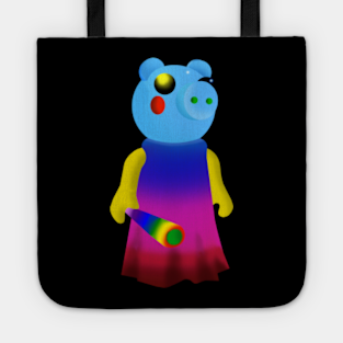 Roblox Piggy Daycare Totes Teepublic - waving hi roblox