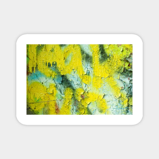 Yellow Peel Magnet by srwdesign