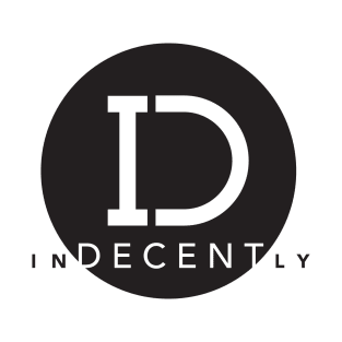 Indecently Decent Logo Black T-Shirt