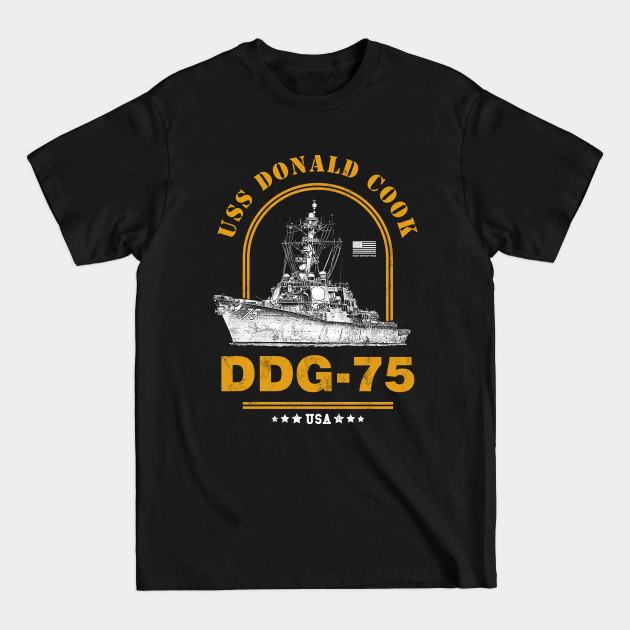 Disover DDG-75 USS Donald Cook - Uss Donald Cook - T-Shirt