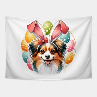 Russian Toy with Bunny Ears Celebrates Easter Day Tapestry