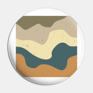 Colorcut retro Pin