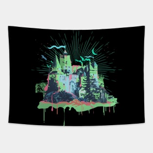 GOOPY CASTLE II Tapestry