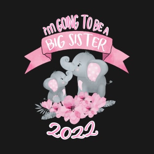 Promoted to Big Sister 2022 T-Shirt