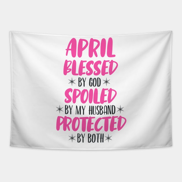 April Blessed Tapestry by PHDesigner