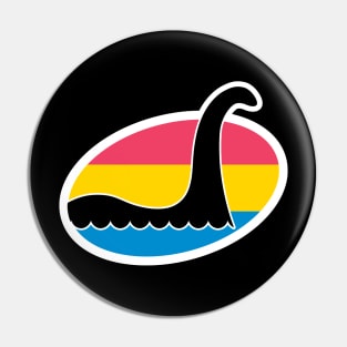 Pansexual Nessie Cryptid Pride Pin