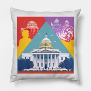 Washington DC Pillow