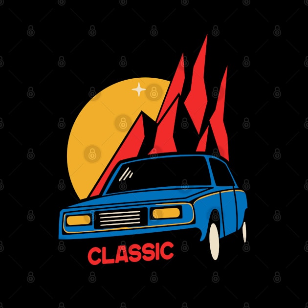 Car classic by PG