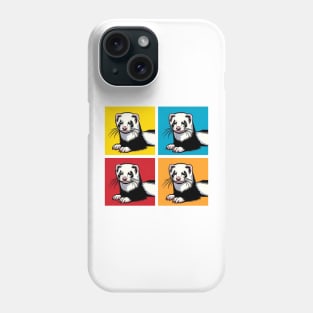 Pop Ferret Art - Cute Ferrets Phone Case