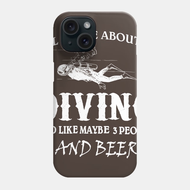 diving Phone Case by khalid12