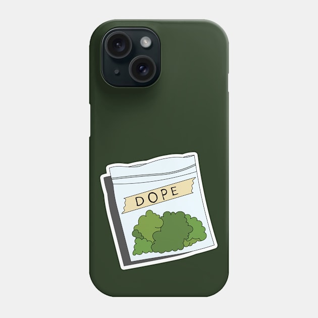 Dope af Phone Case by CreativeHermitCo