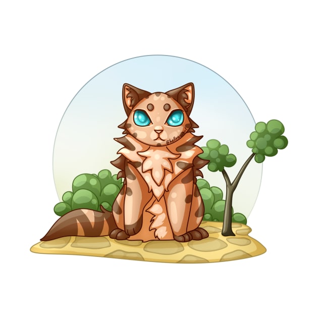 Sand cat by HEllRas