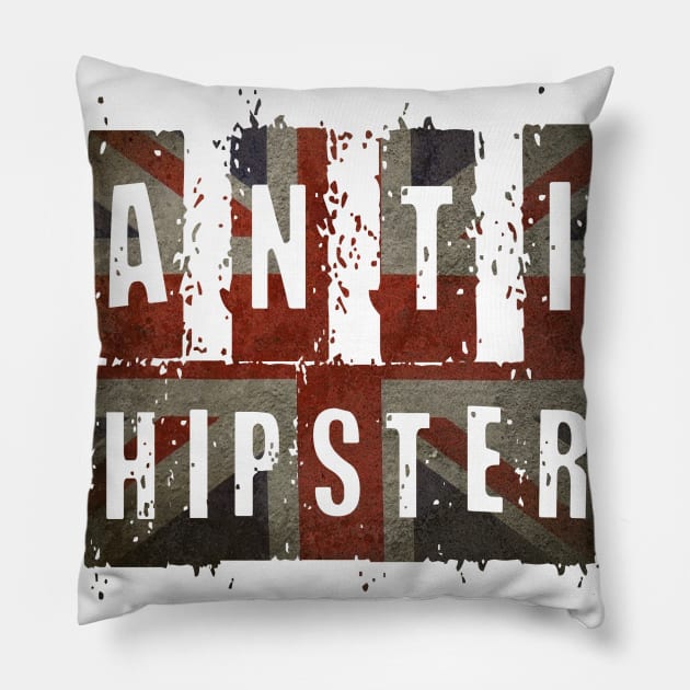 Anti-Hipster Pillow by LanaBanana