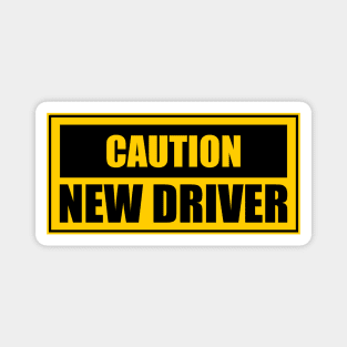 Caution New Driver Please Be Patient. Magnet