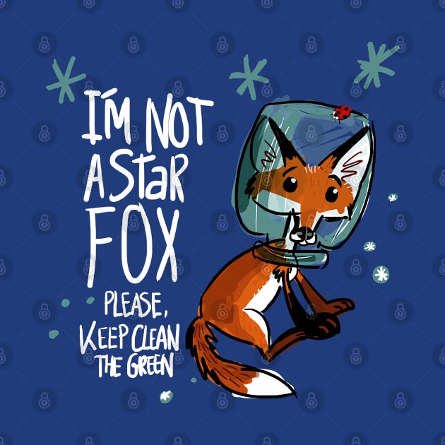 I am not a star fox BLUE by belettelepink