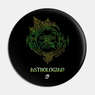 Astrologian Fantasy Job Weapon Pin