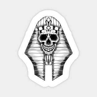 tutankhamun skull Magnet