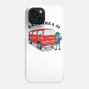 Area 51 Alien Phone Case