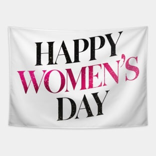 Happy Women's Day Tapestry