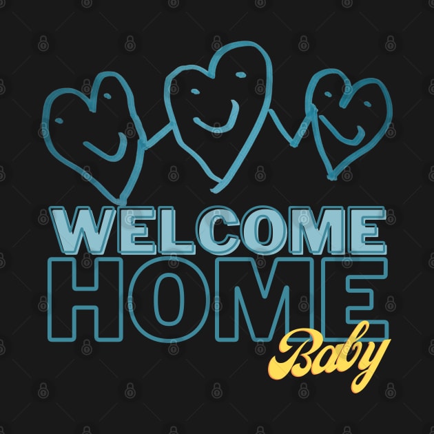 Welcome Home Baby by FehuMarcinArt
