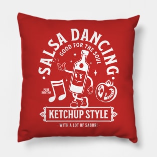 Salsa Dancing - Good for the Soul Pillow