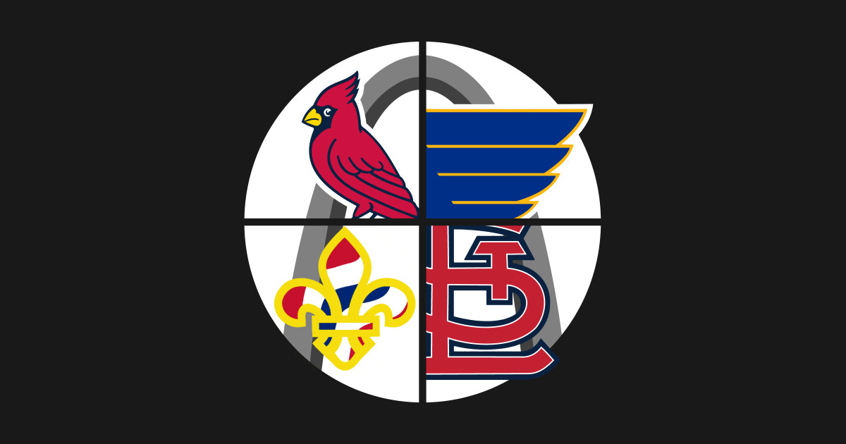 St. Louis Sports with Flag St Louis TShirt TeePublic