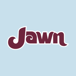 Jawn retro - Powder Blue T-Shirt