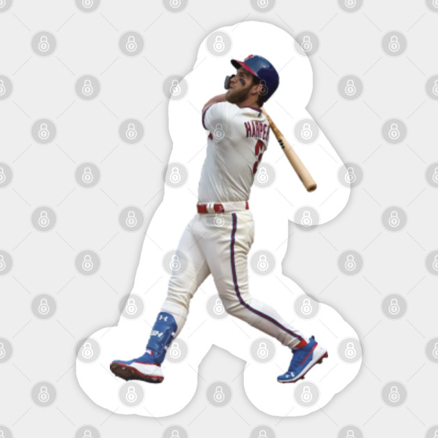 Bryce Harper Philadelphia Phillies Decal Sticker Bryce Harper Sticker Teepublic